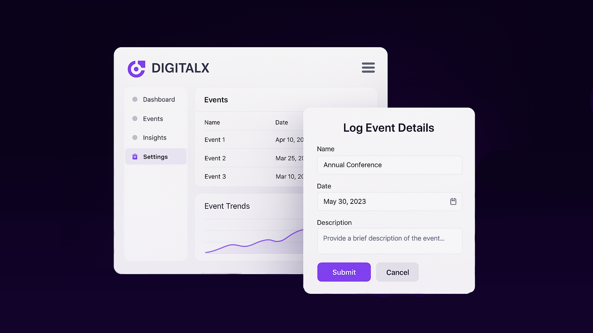 Event Tracking System